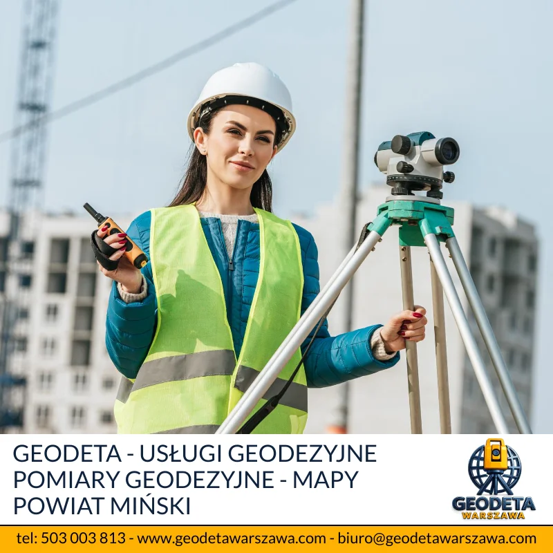 geodeta powiat miński